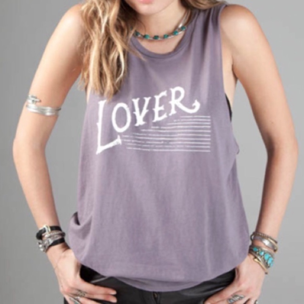 Mate the Label Lover Tank in Moondust